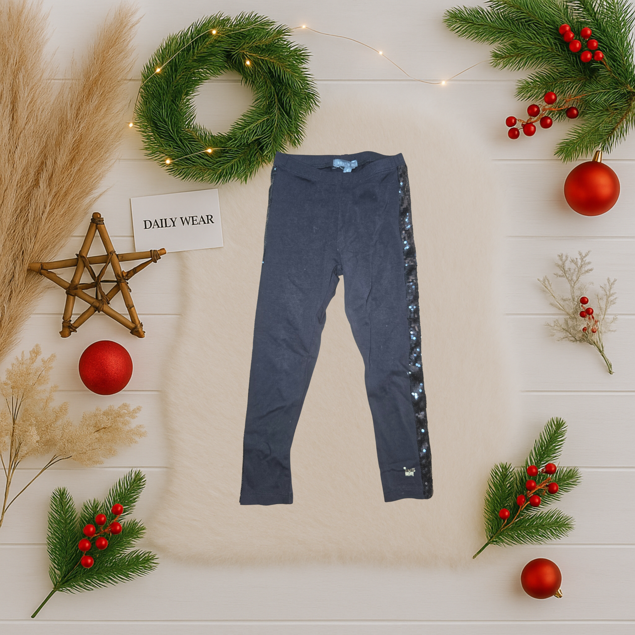 Legging Souris Mini, 4 ans