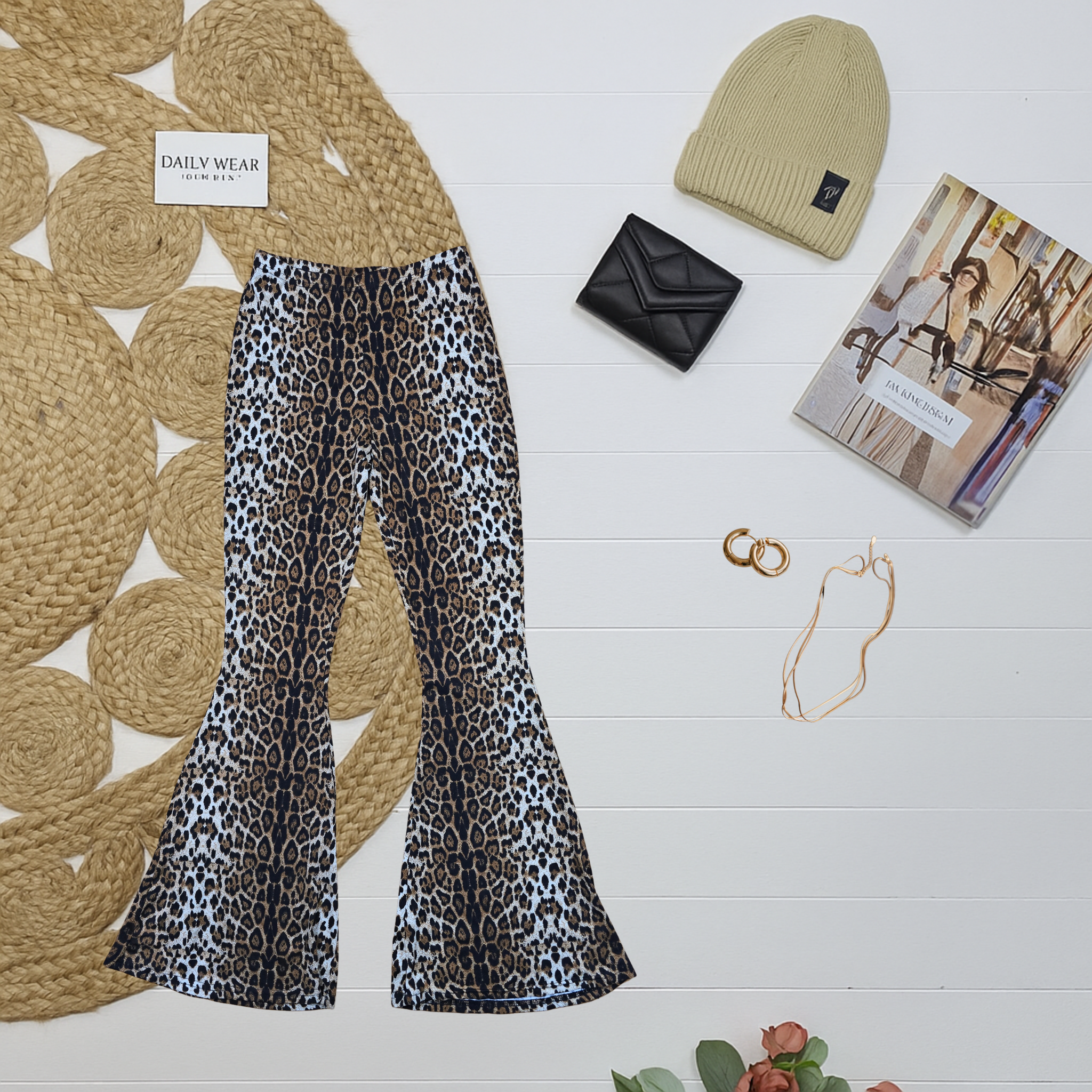 Pantalon léopard, XSmall