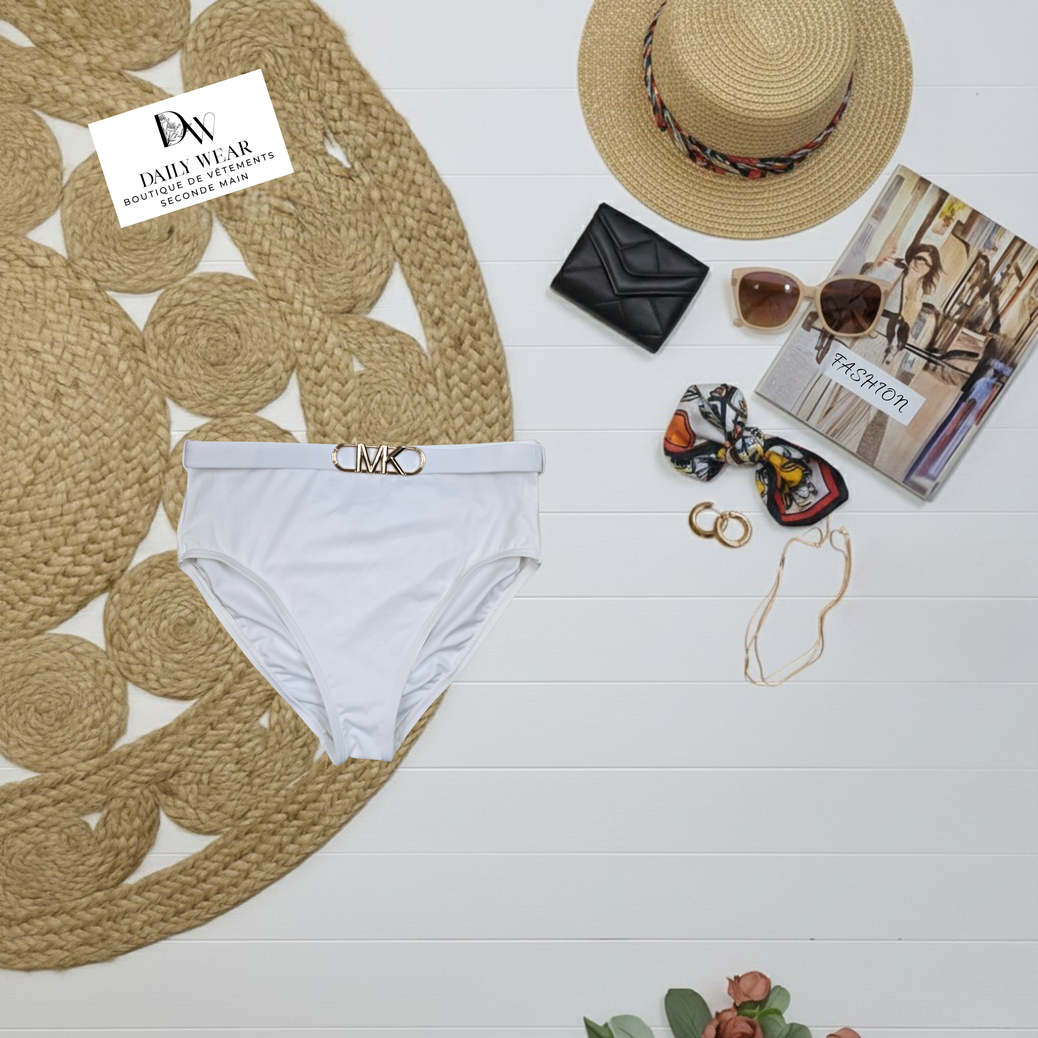 Culotte de bain Michael Kors, Médium