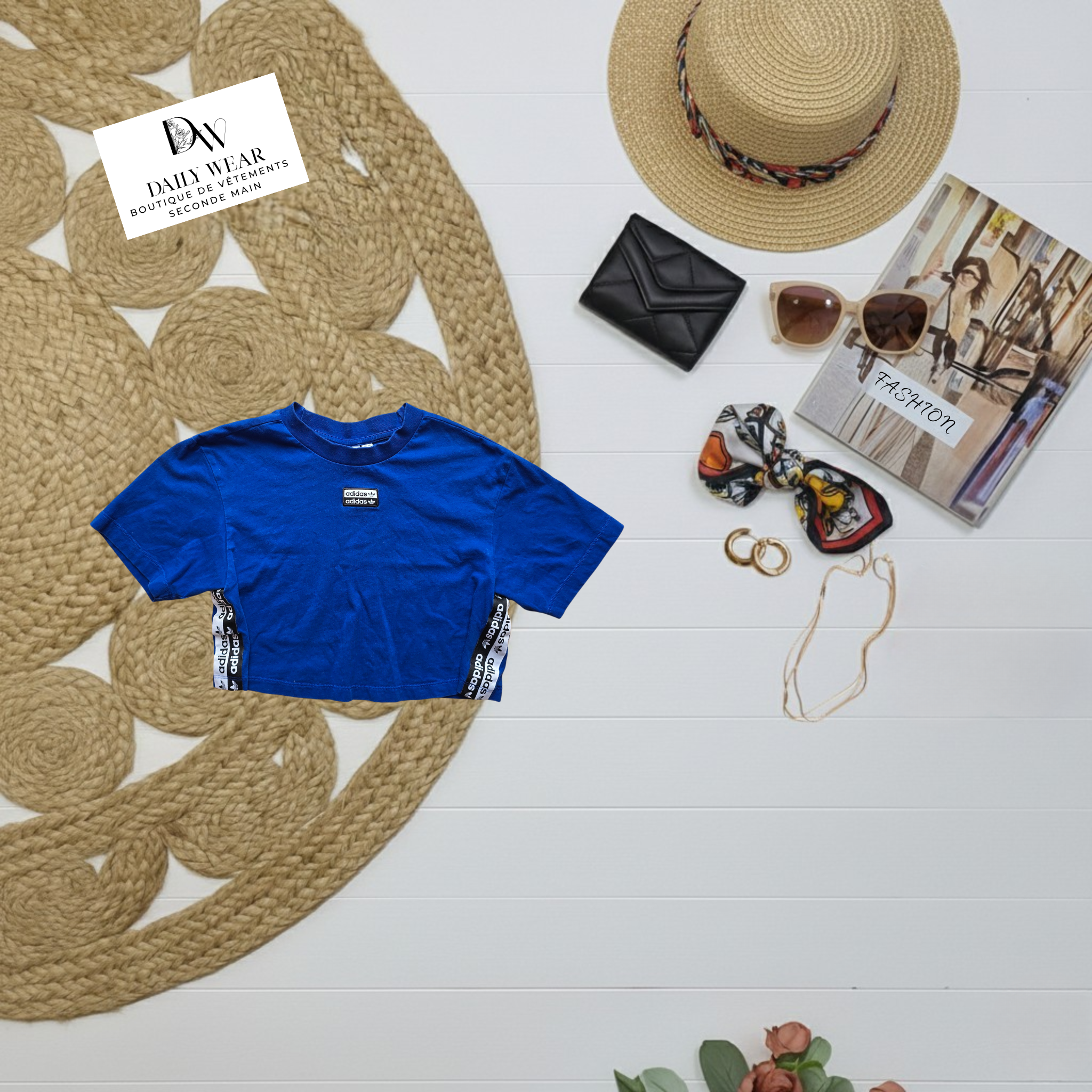 Crop Top Adidas, Small