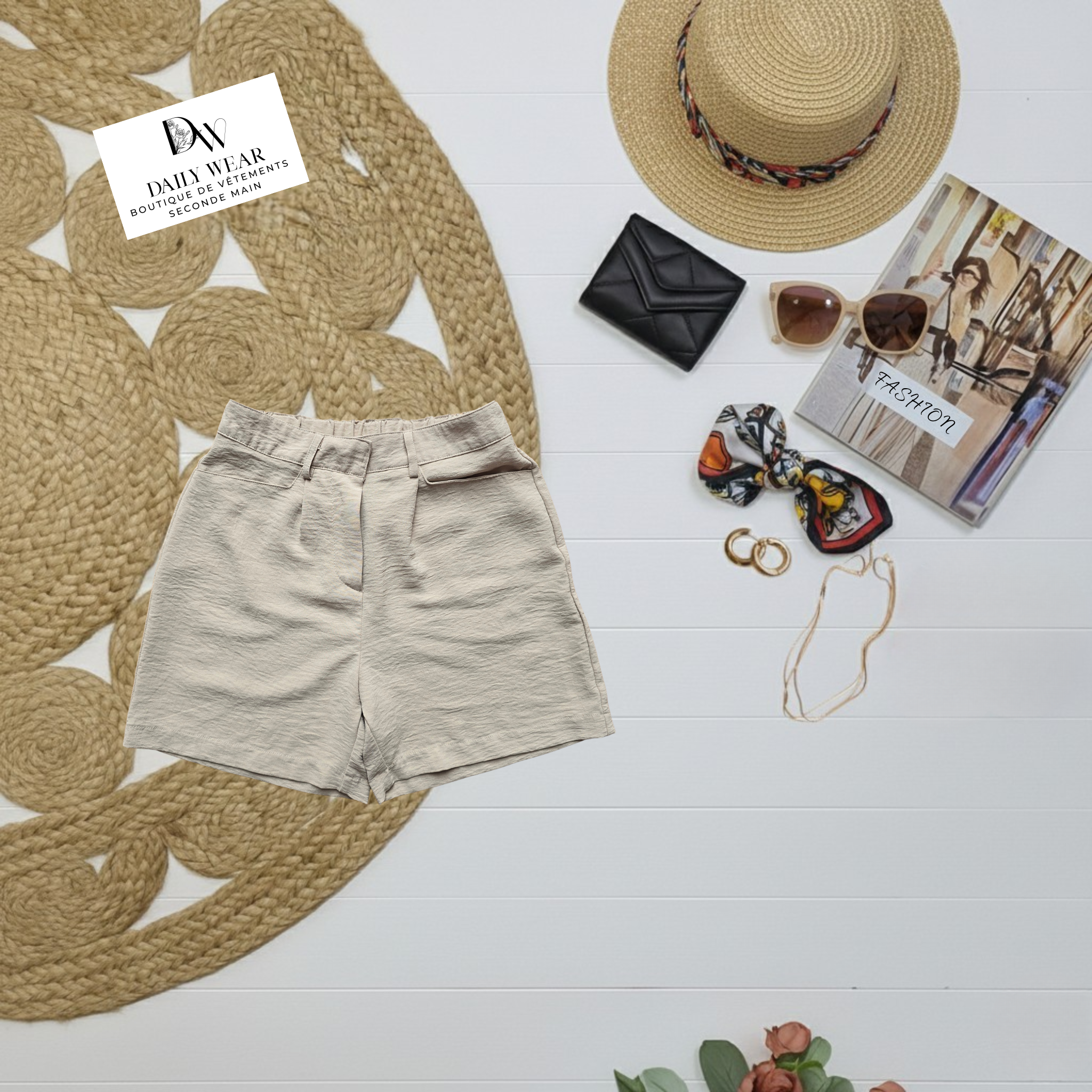Short Max Cocos, XSmall