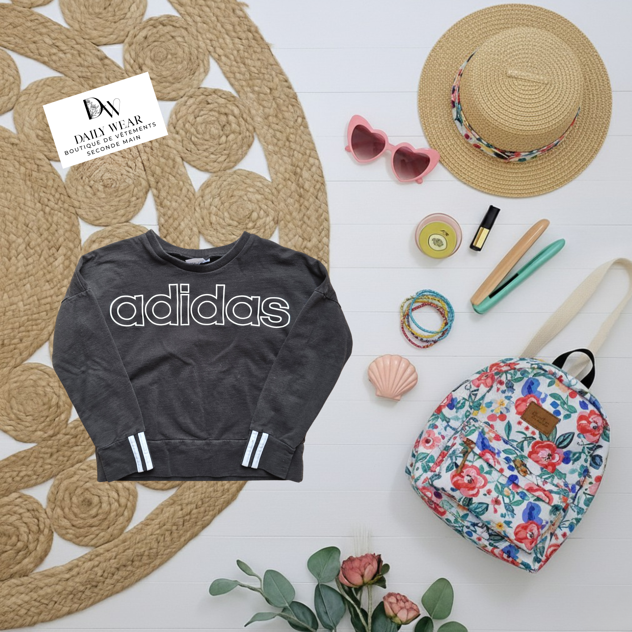Crewneck Adidas, 12-14 ans