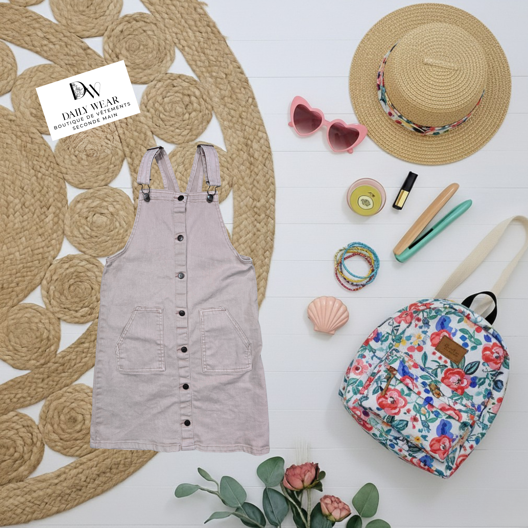 Robe salopette Blumind, 12 ans