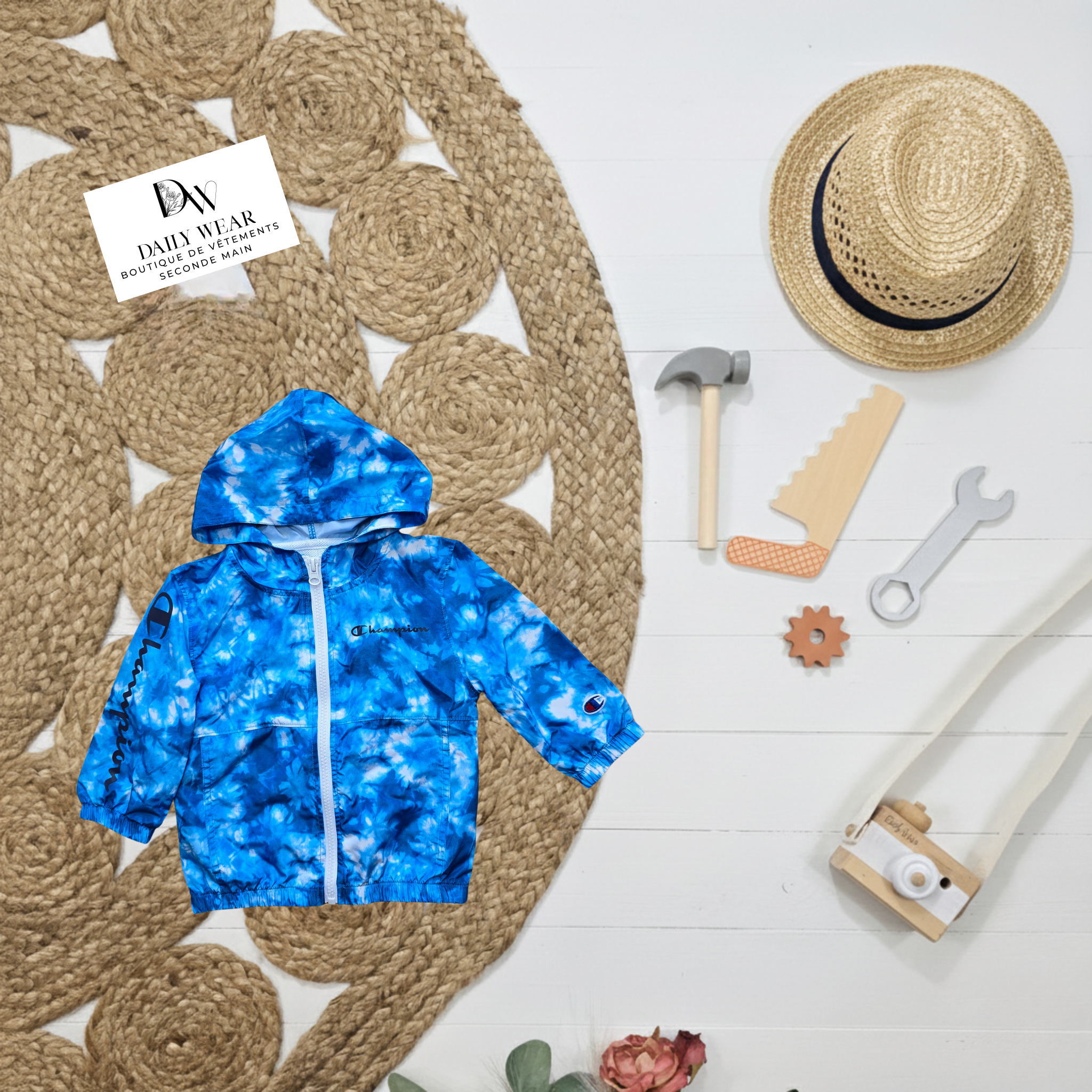 Coupe-vent Champion, 2 ans