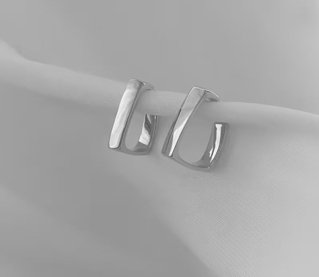Boucle d'Oreille en Acier Inoxydable