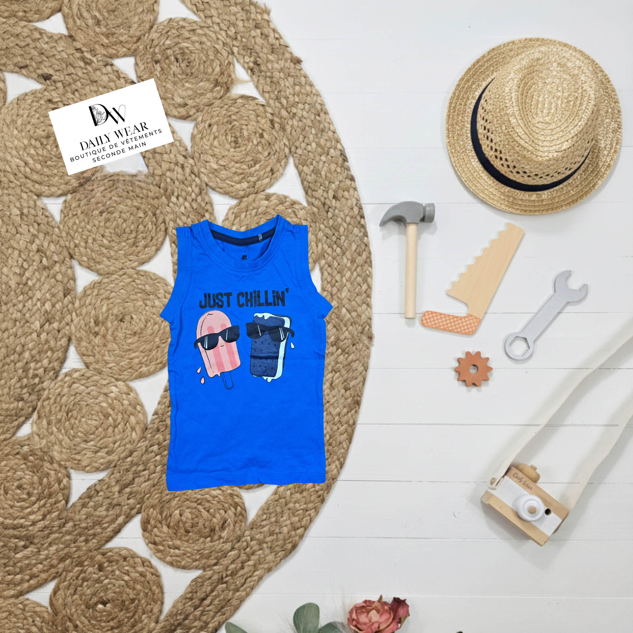 Camisole Tag, 3 ans