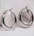 Boucle d'Oreille en Acier Inoxydable