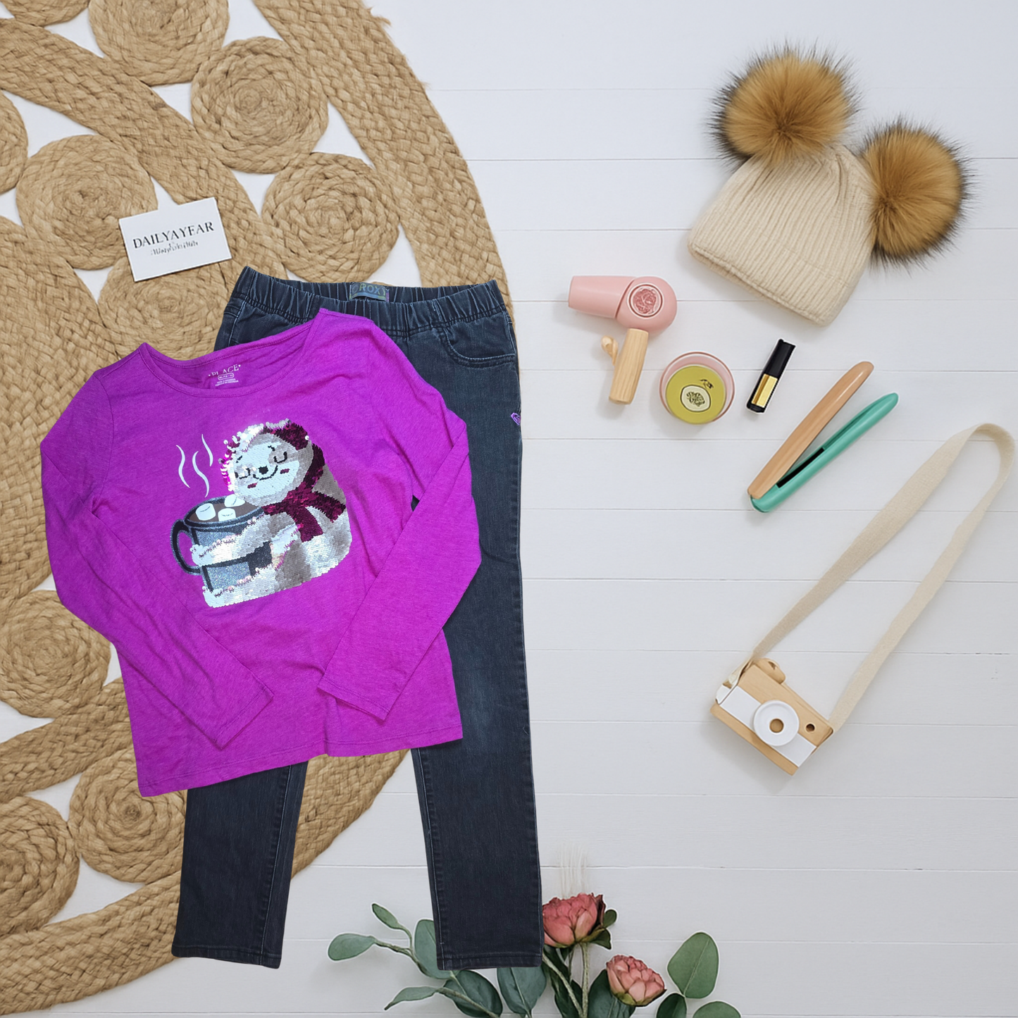 Ensemble The Children's Place et Roxy, 14 ans