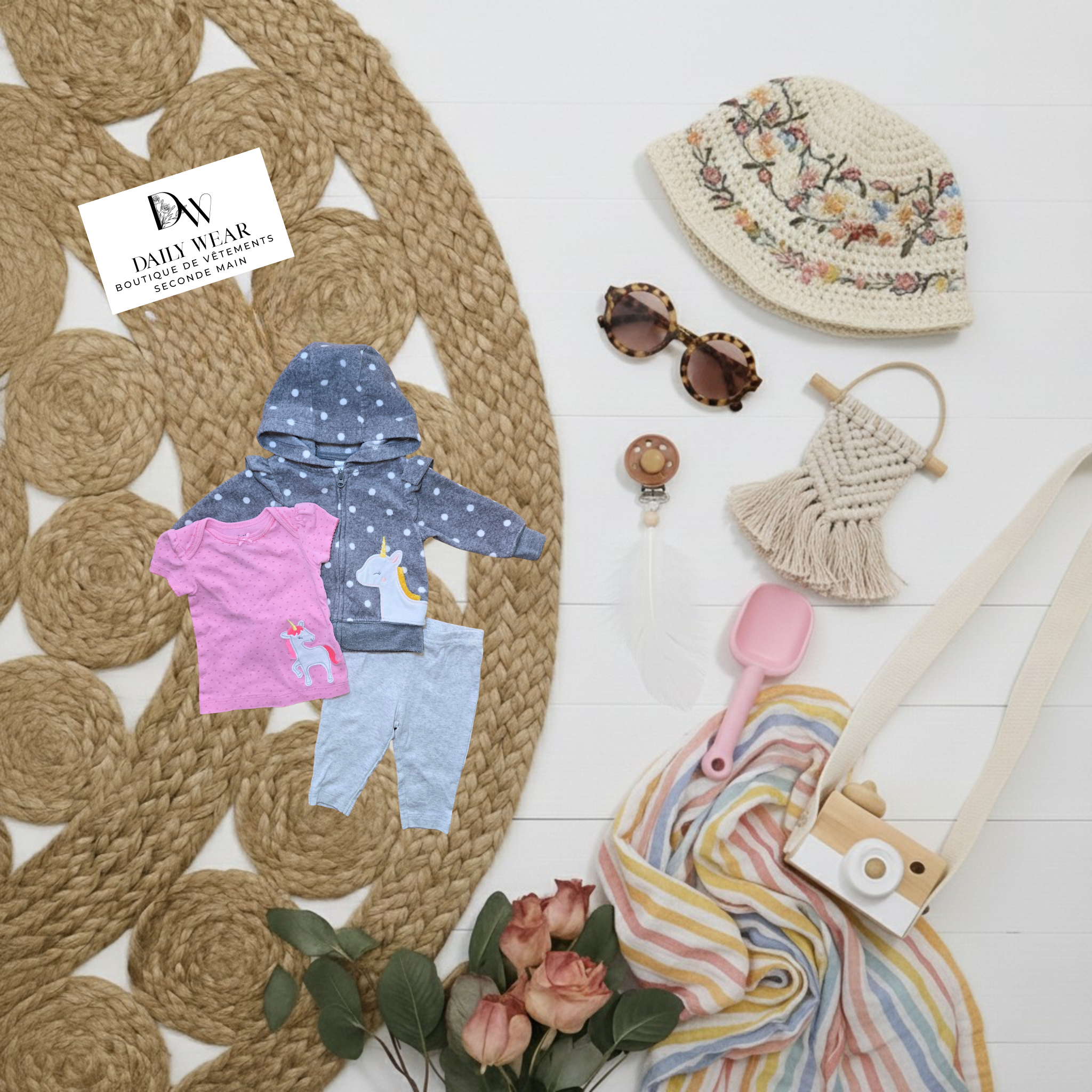 Ensemble Carter’s, 0-3 mois