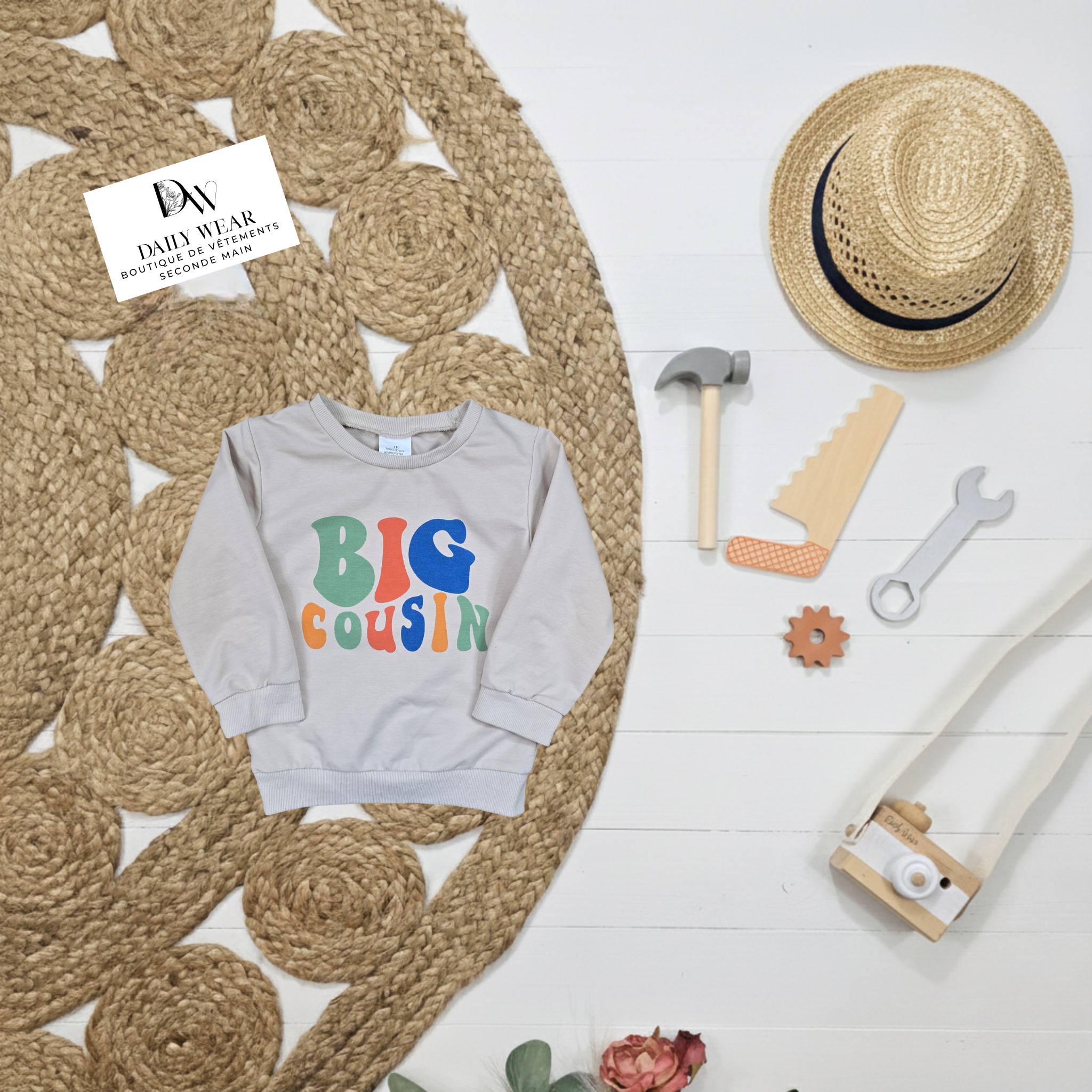 Crewneck Big Cousin, 4 ans