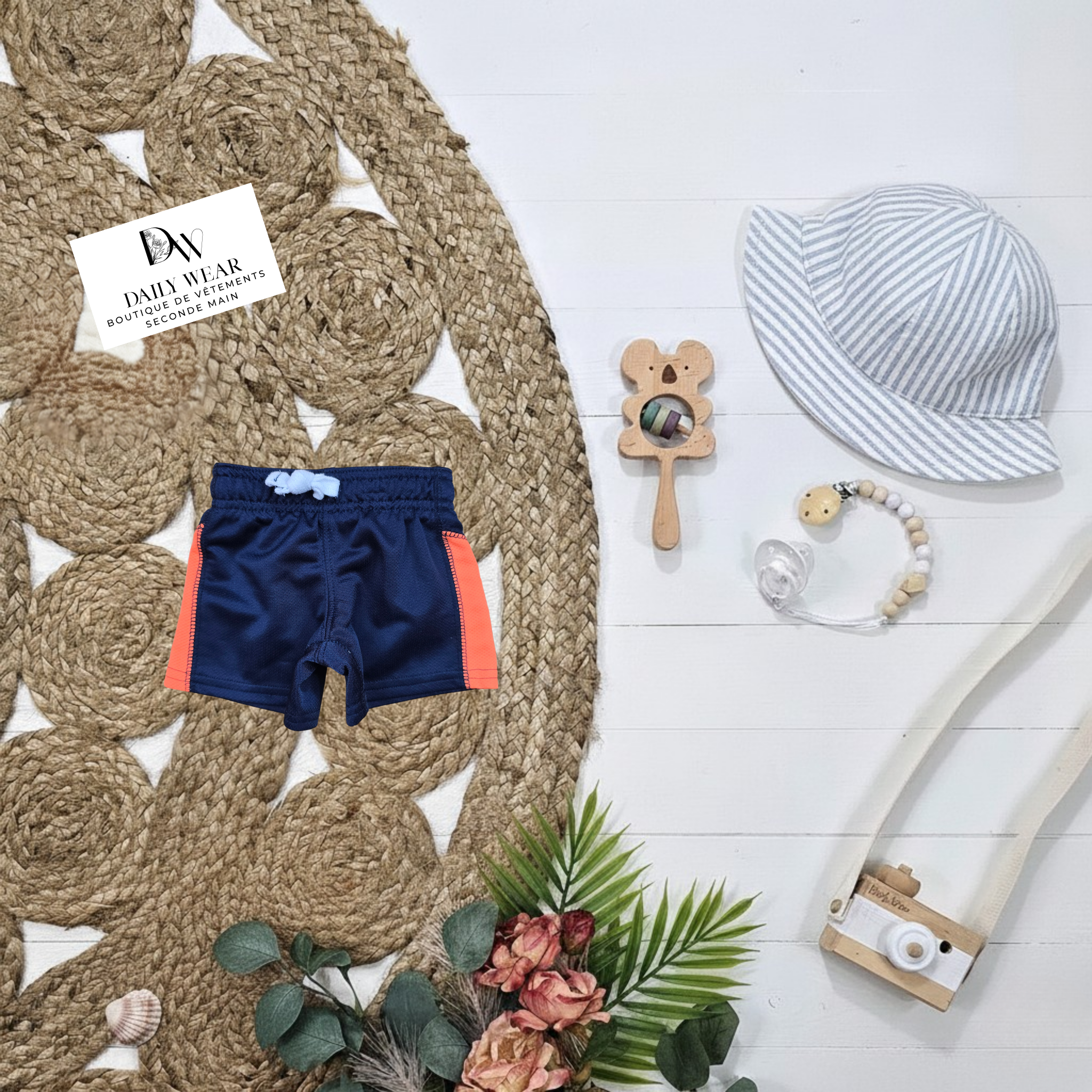 Short Carter's, 3 mois