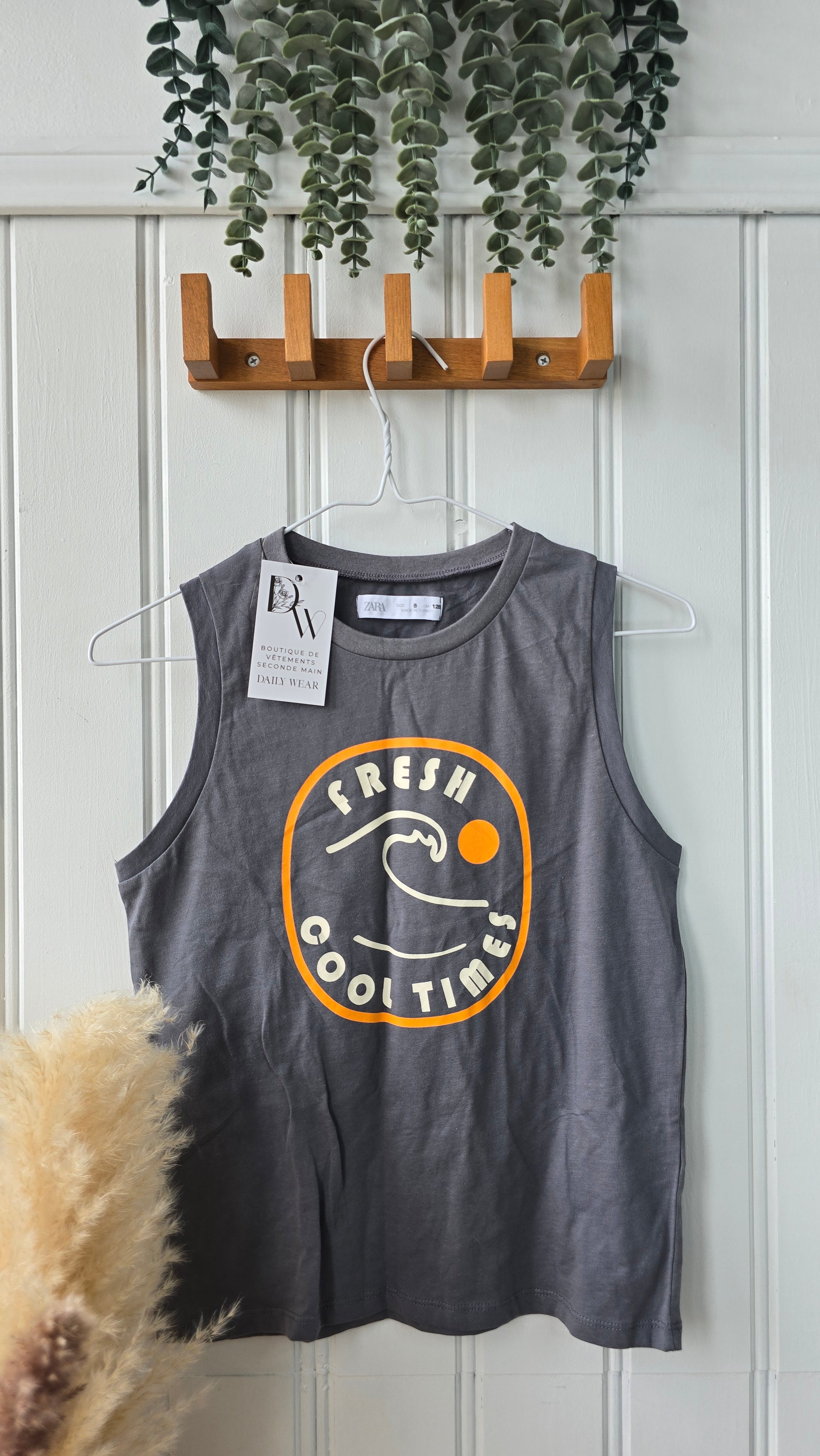 Camisole Zara, 8 ans