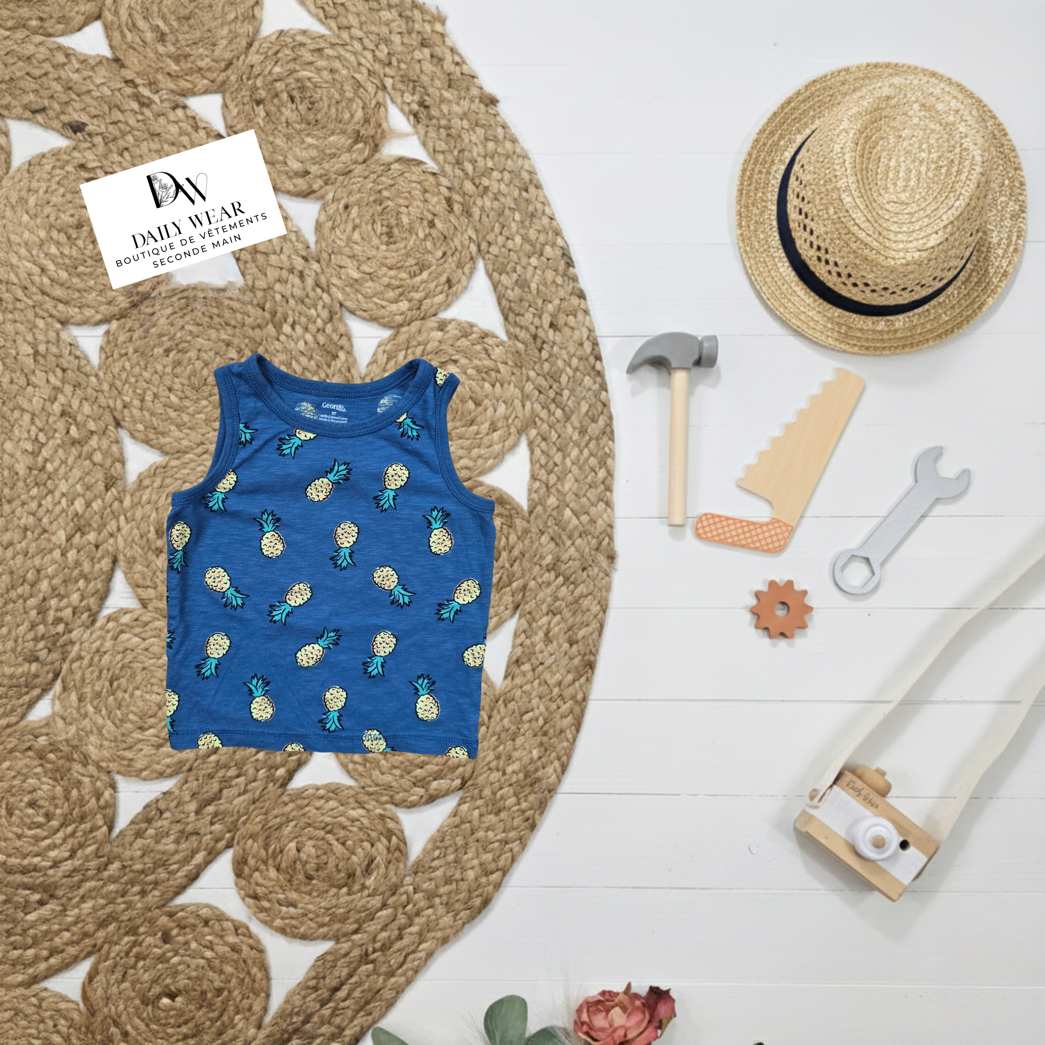 Camisole George, 3 ans