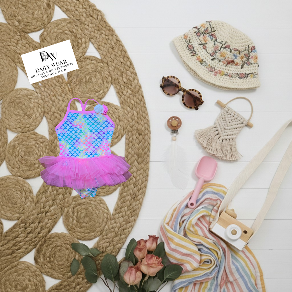 Costume de bain George, 6-12 mois