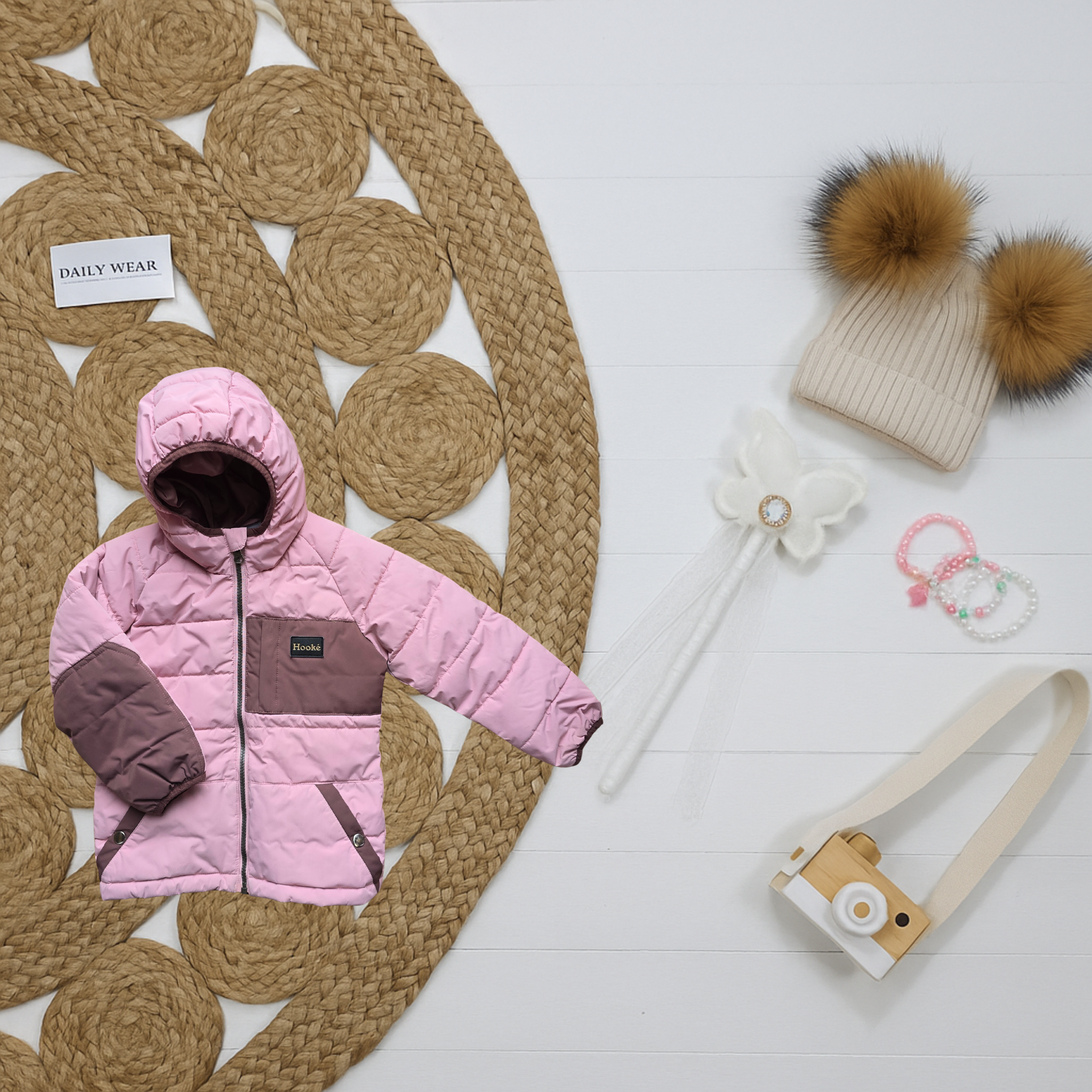 Manteau mi-saison Hooké, 3 ans