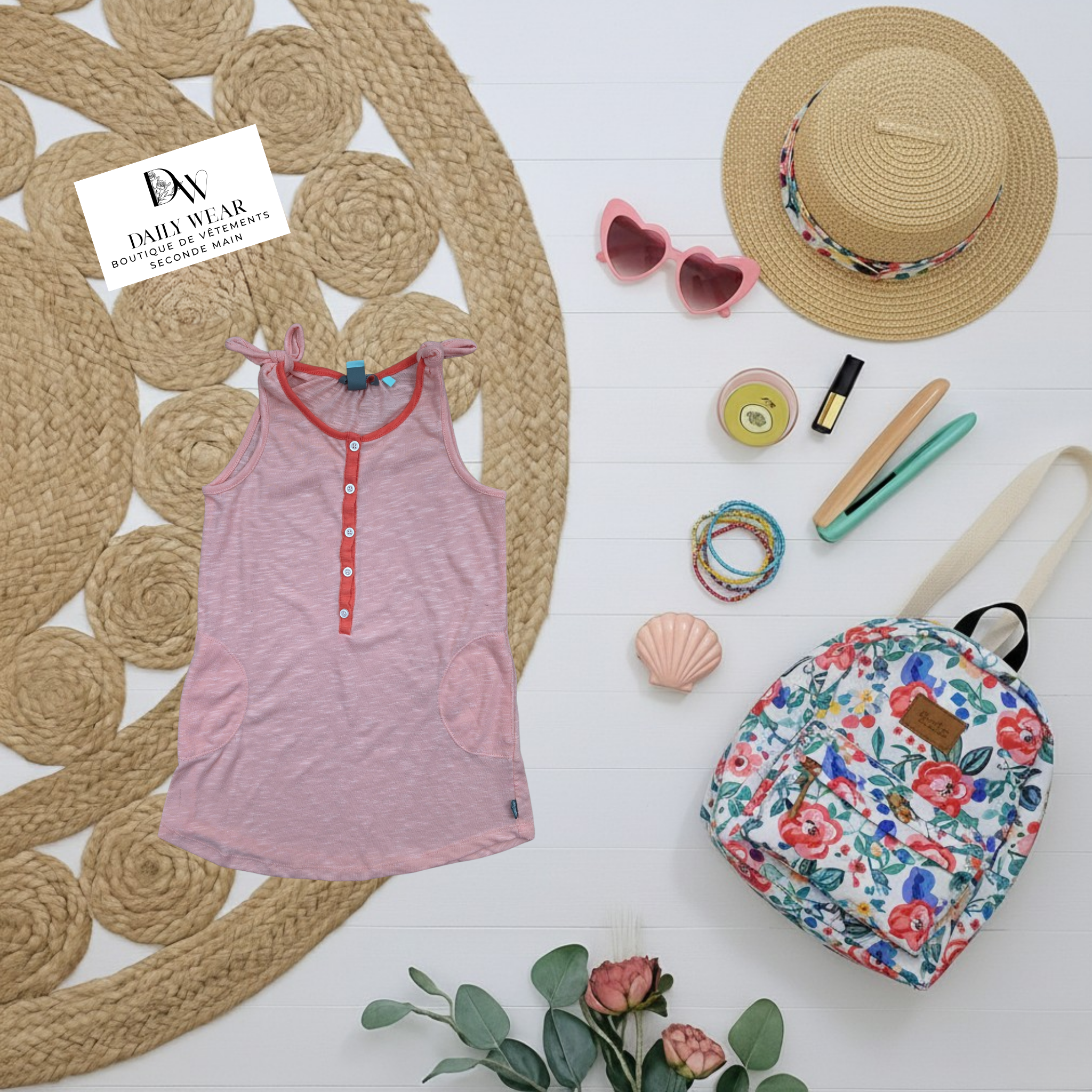 Robe Grande Fille, 8 ans