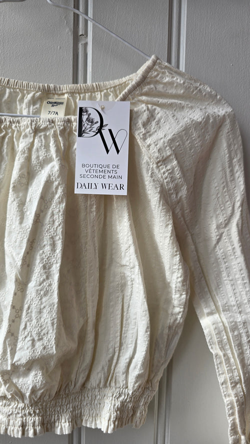 Blouse Carter's, 7 ans