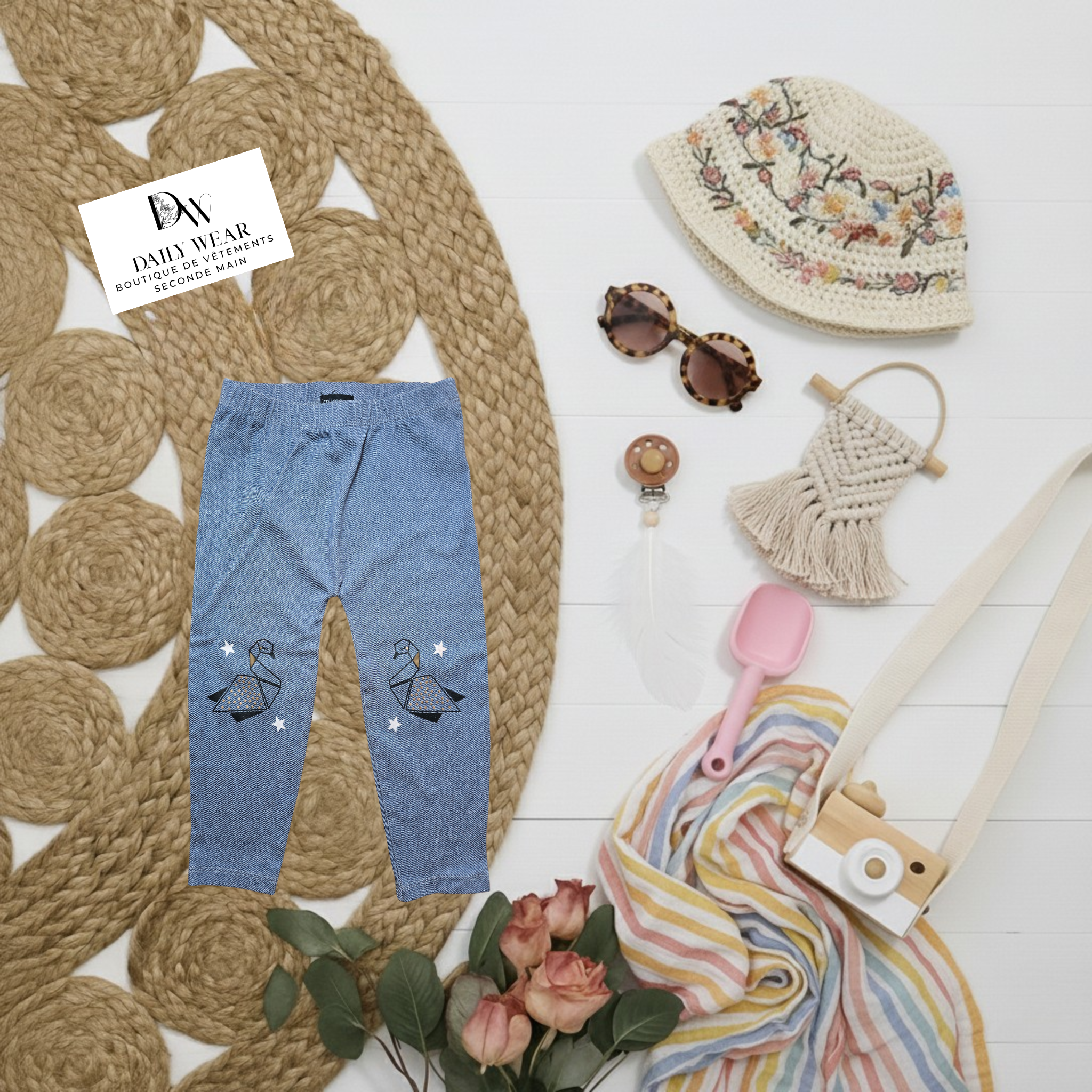 Legging Colimaçon, 18 mois