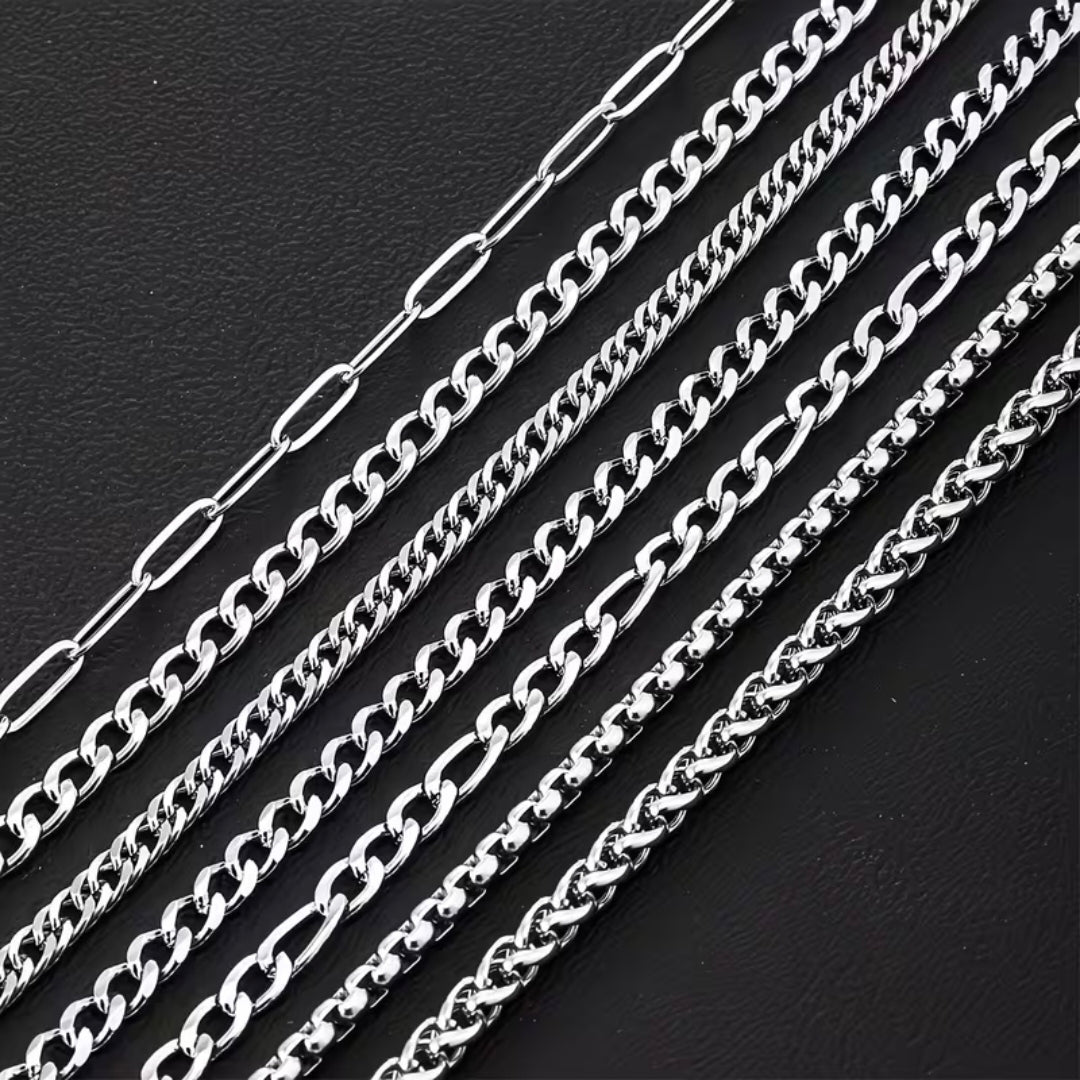 Bracelets en Acier Inoxydable, 8 po