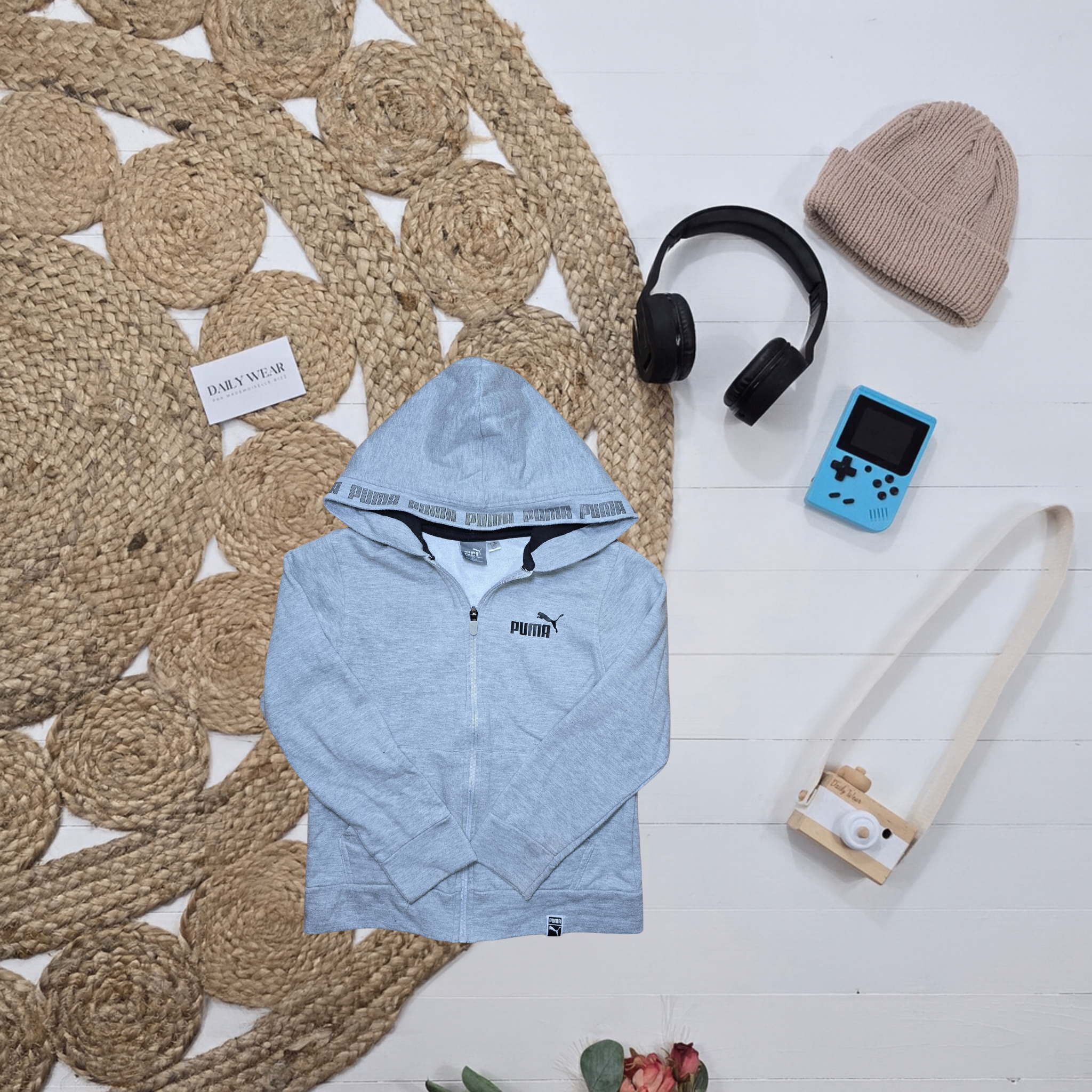 Veste à capuchon Puma, 8 ans