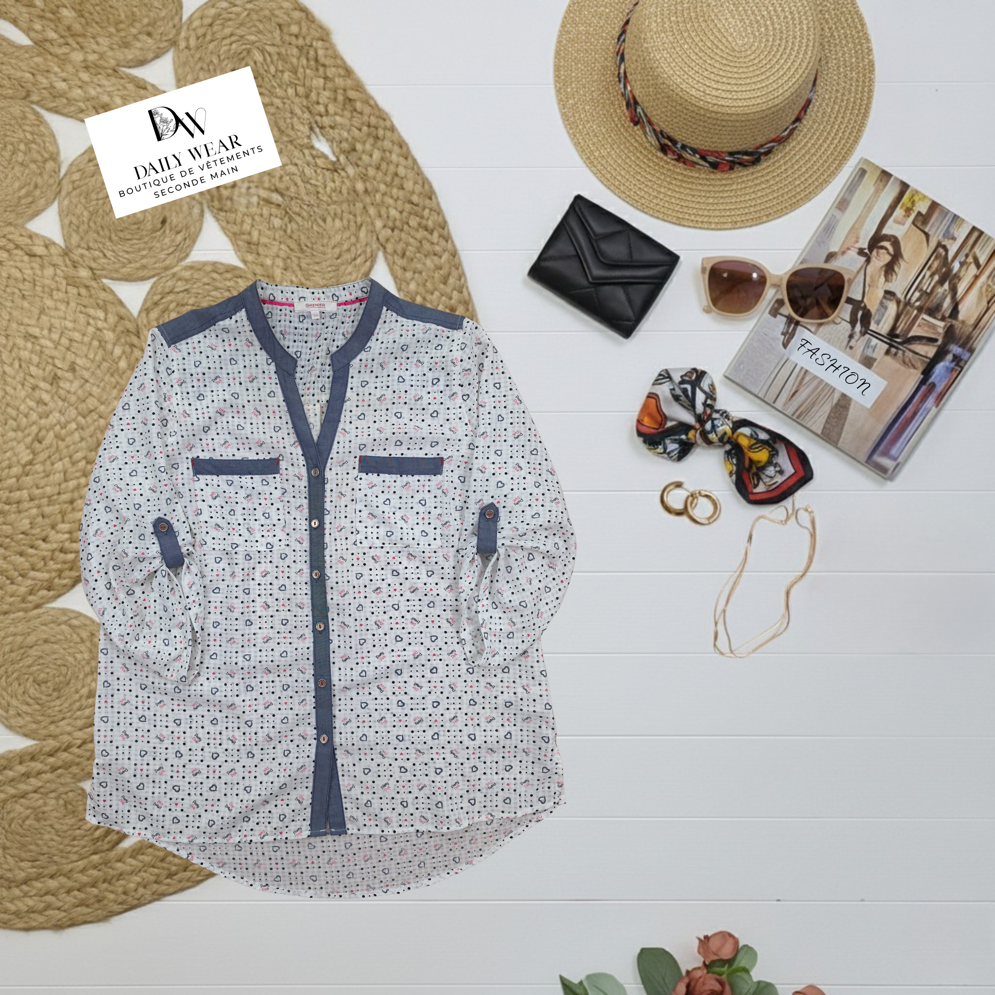 Blouse Le Grenier, Large