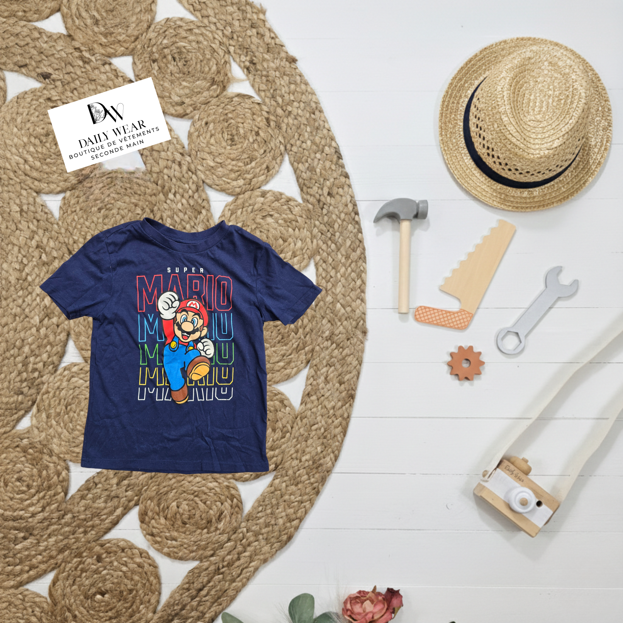 T-shirt Super Mario, 5 ans