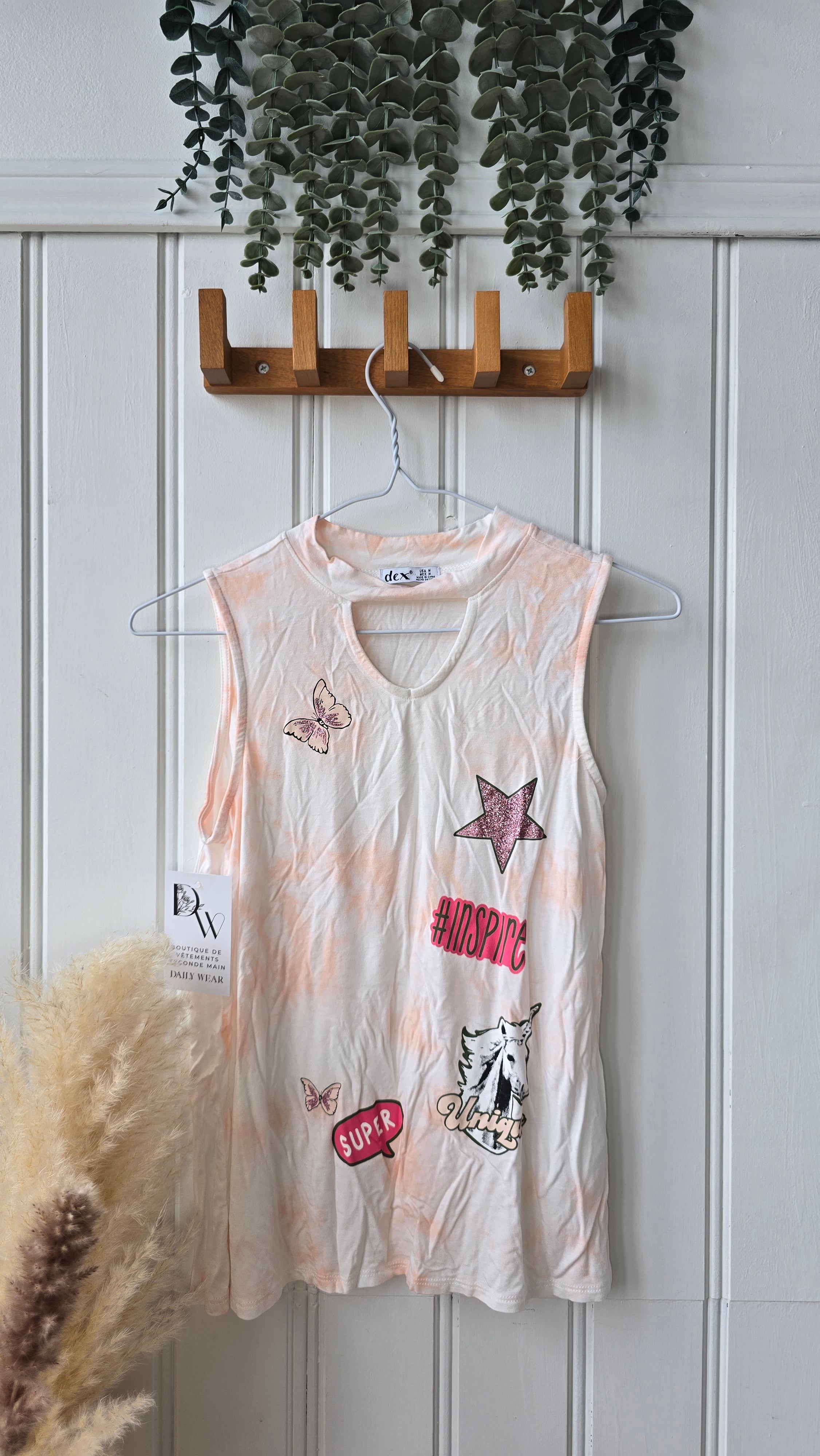 Camisole Dex, 10-12 ans