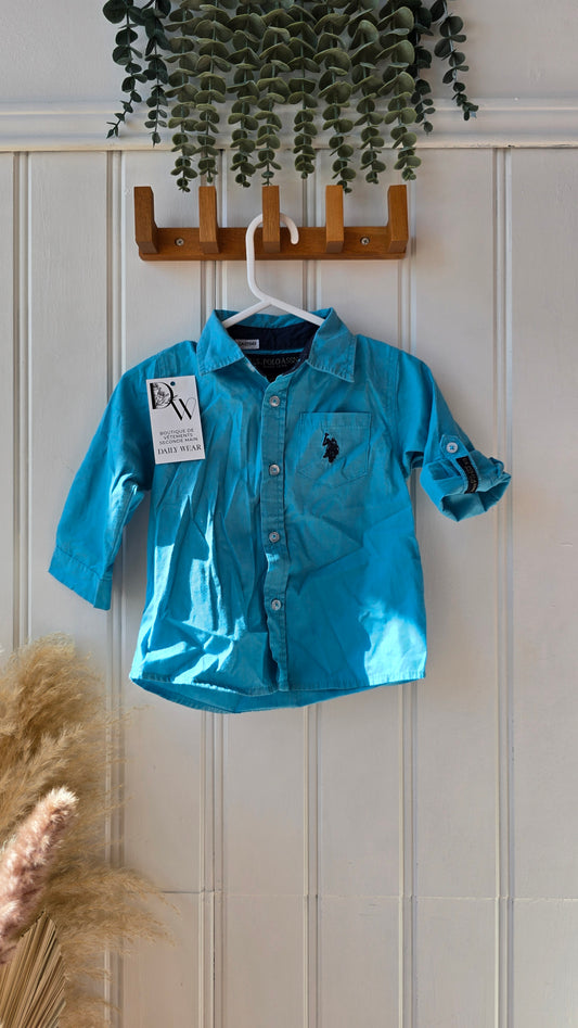 Chemise U.S POLO, 24 mois