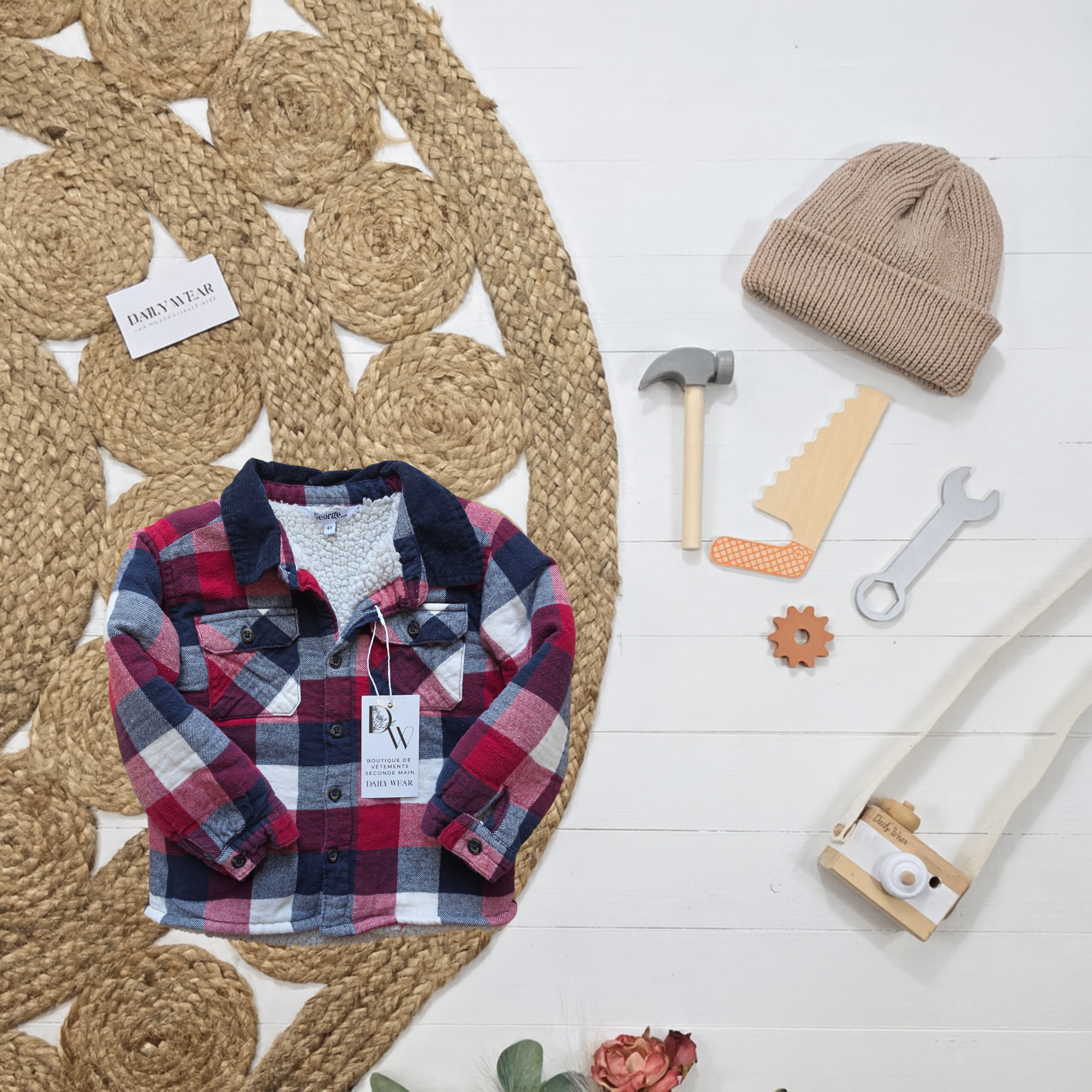 Veste George, 4 ans
