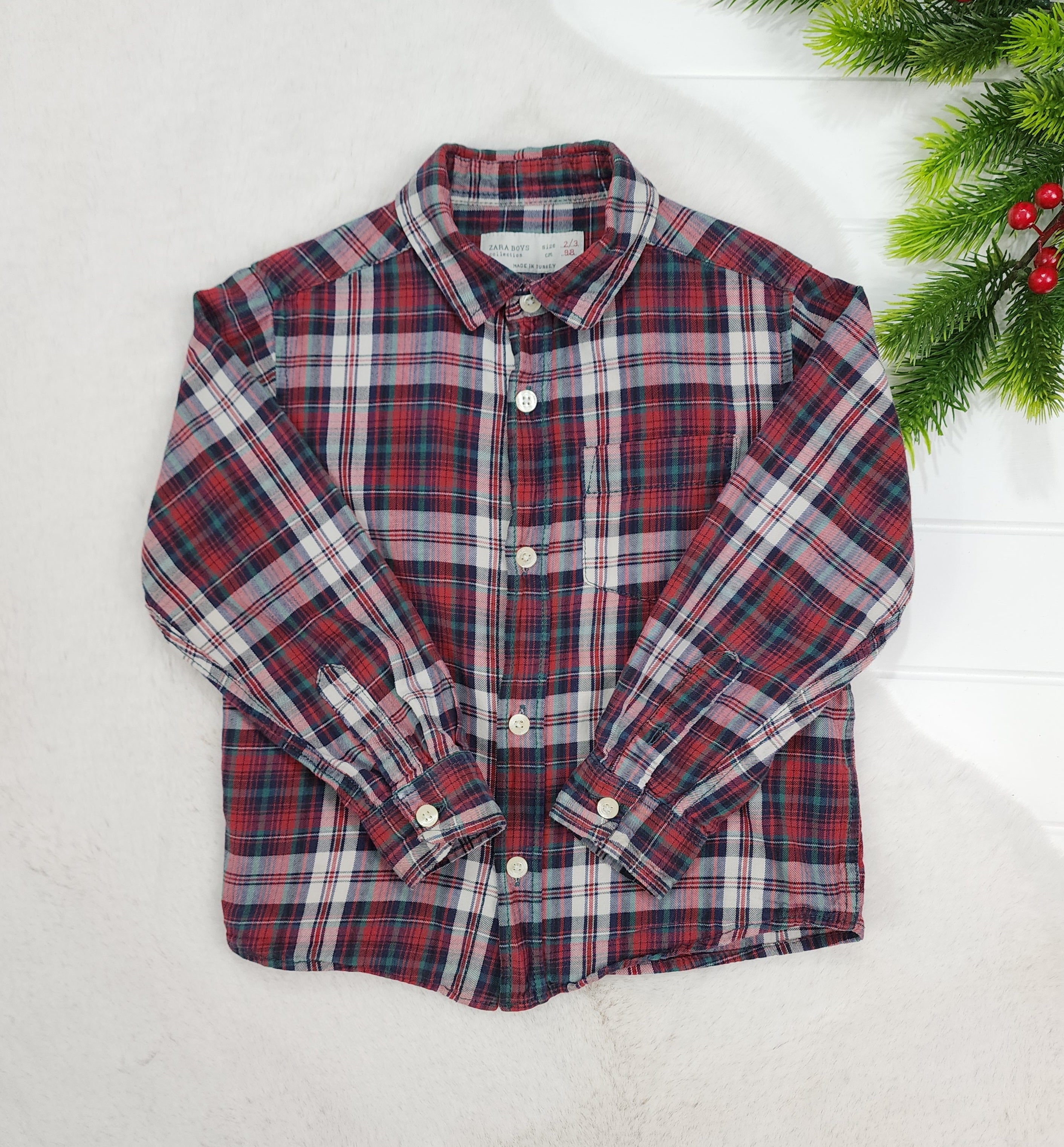 Chemise Zara, 2-3 ans