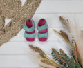 Sandales Bleue et Rose, 2