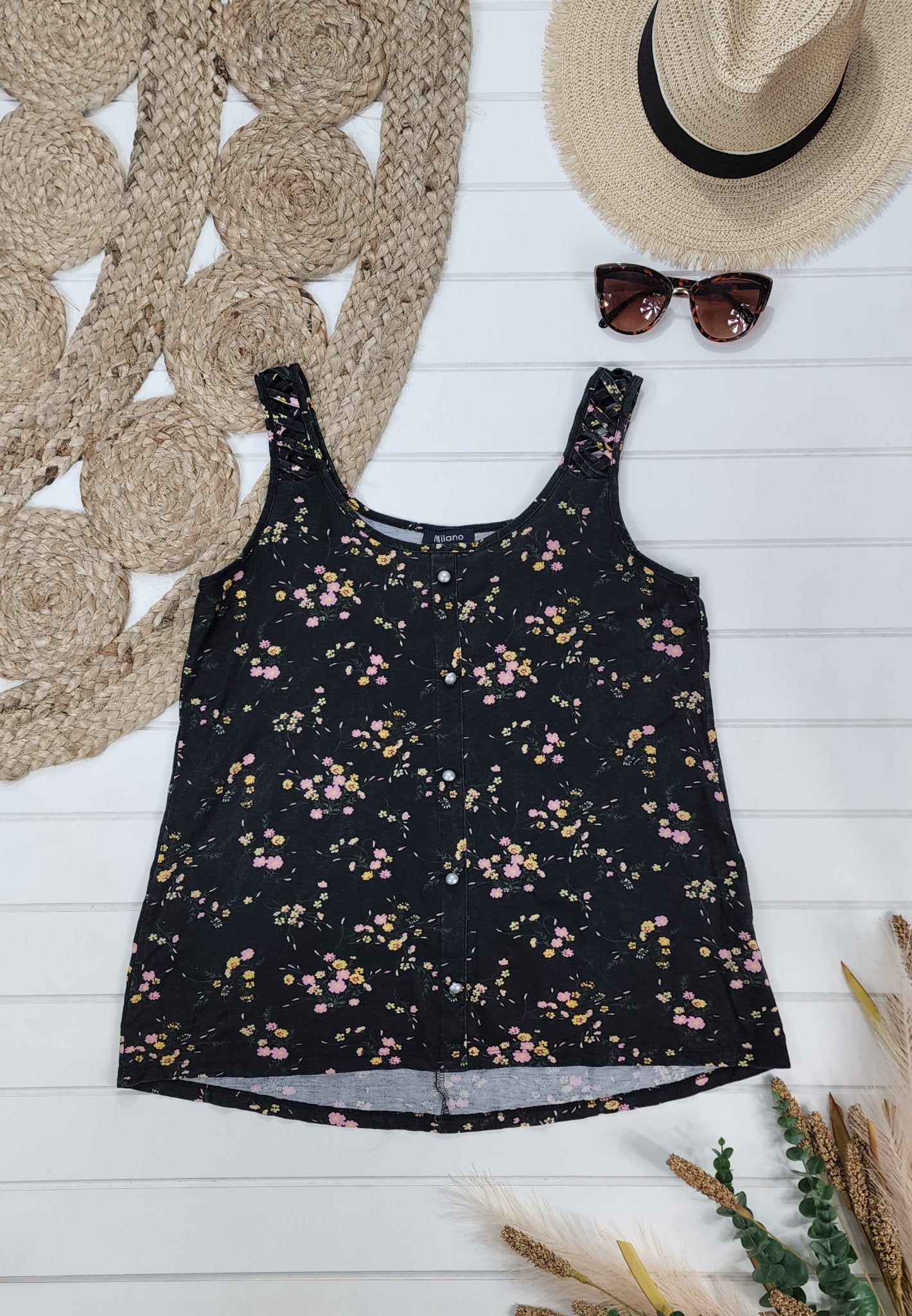 Camisole fleuris, Médium