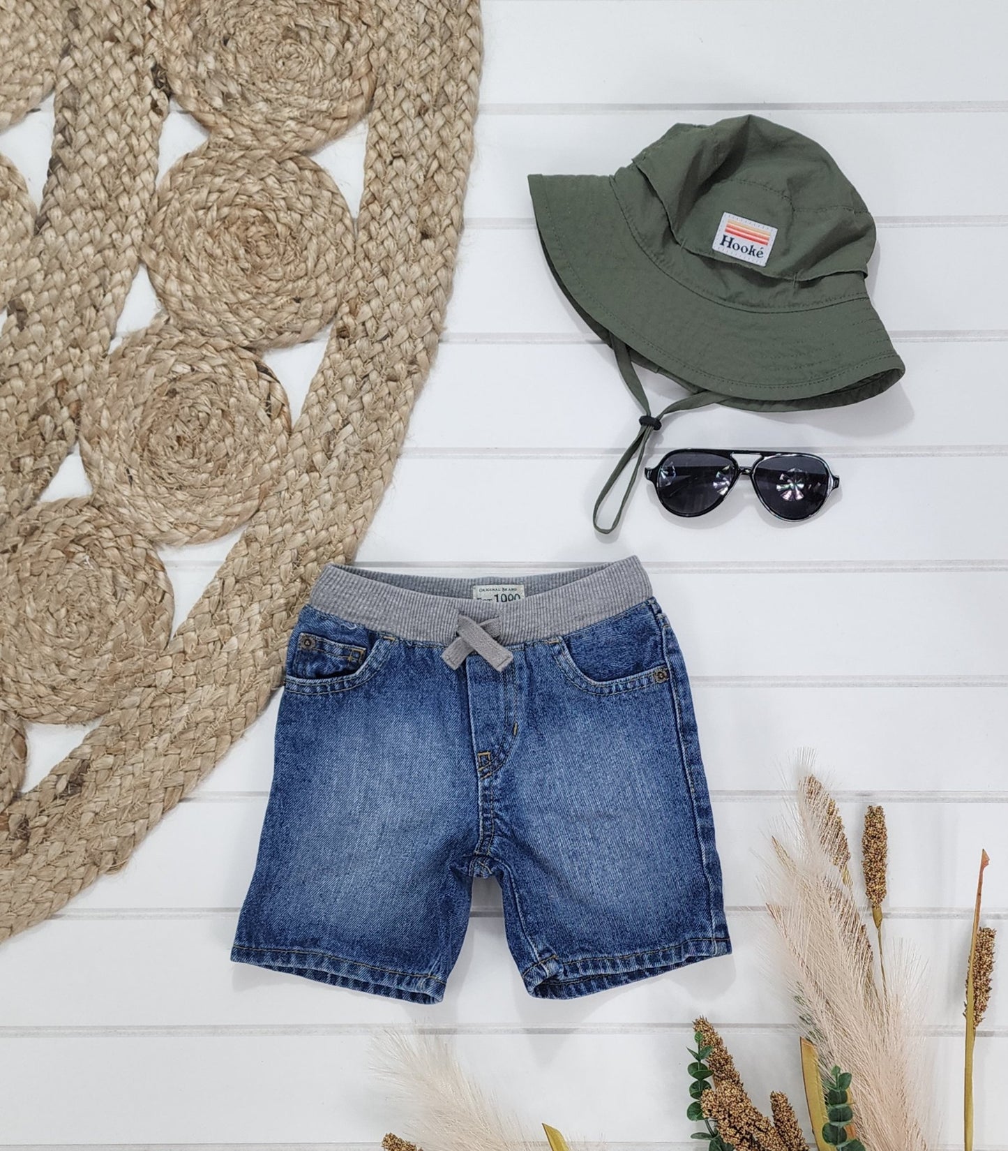 Short en jeans, 18-24 mois