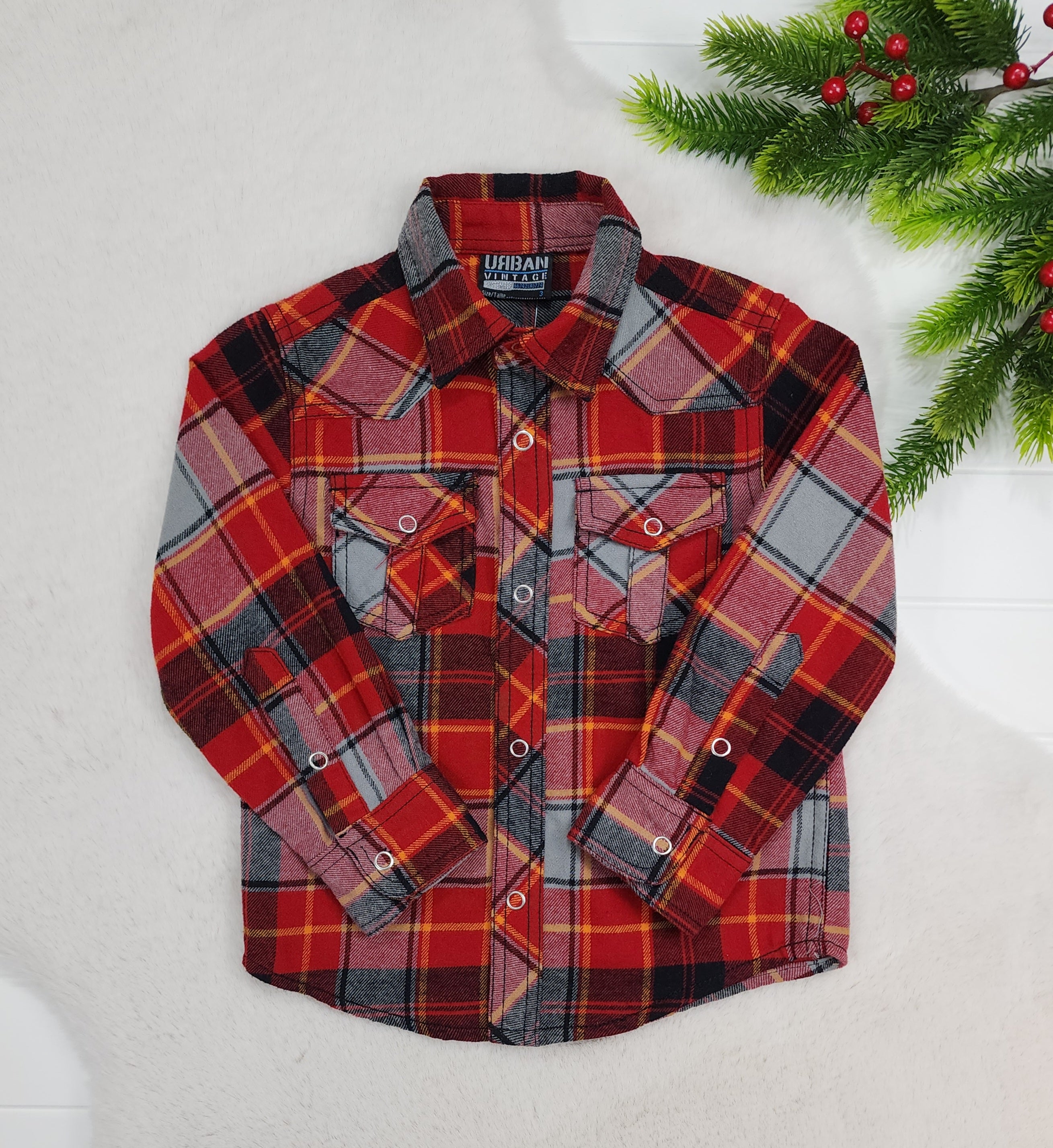 Chemise Urban Vintage, 3 ans