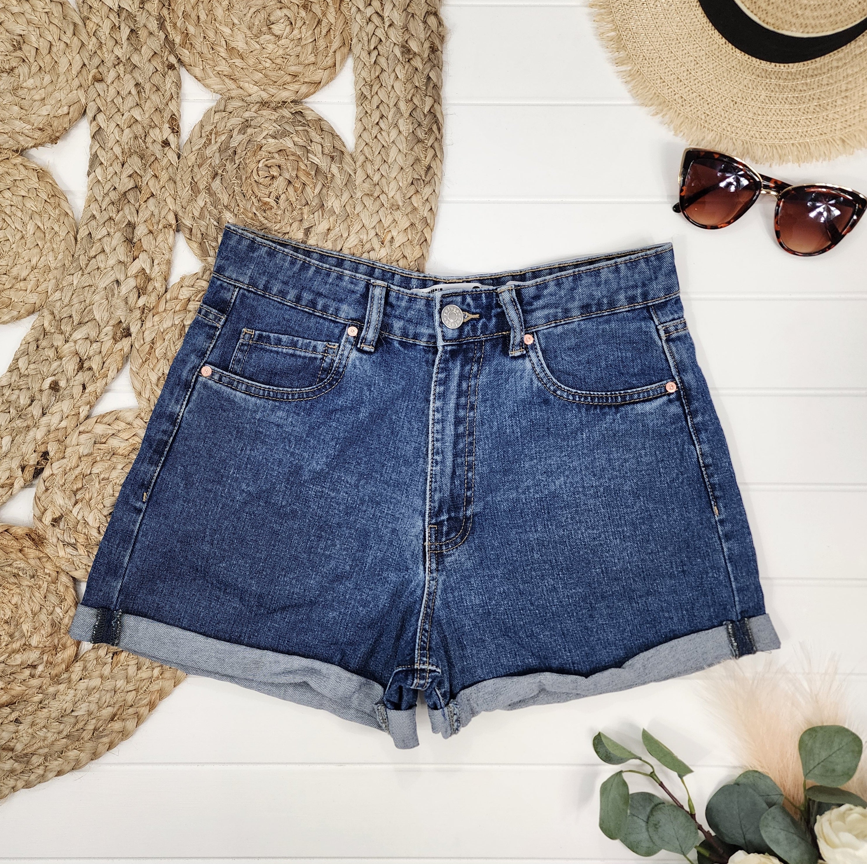 Short en jeans MOM, 5