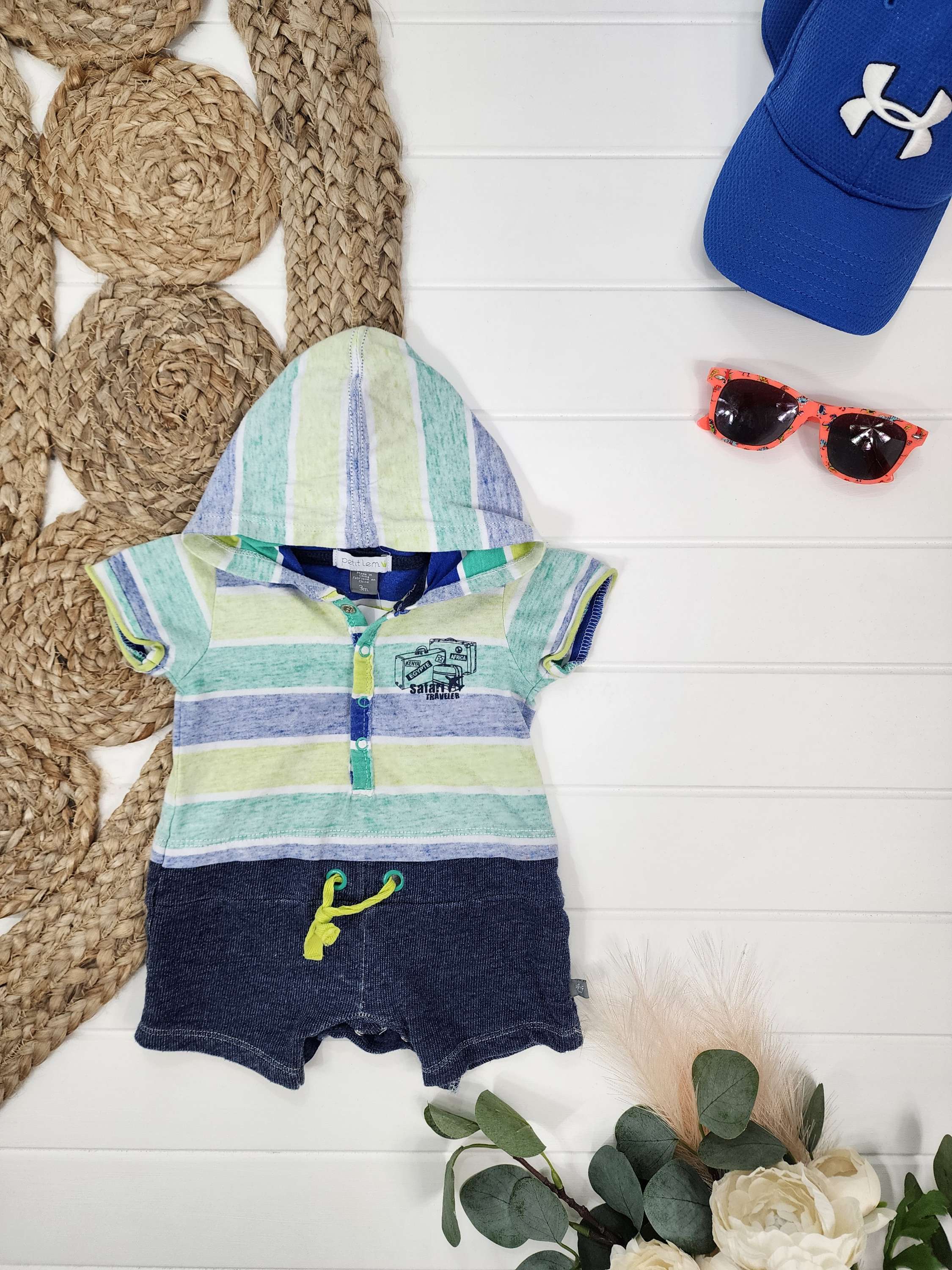 Combishort Petit Lem, 3 mois